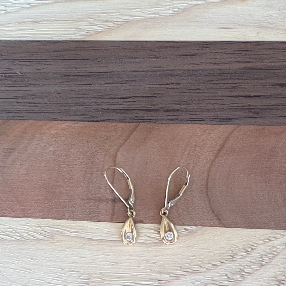 Elegant Gold Drop Earrings